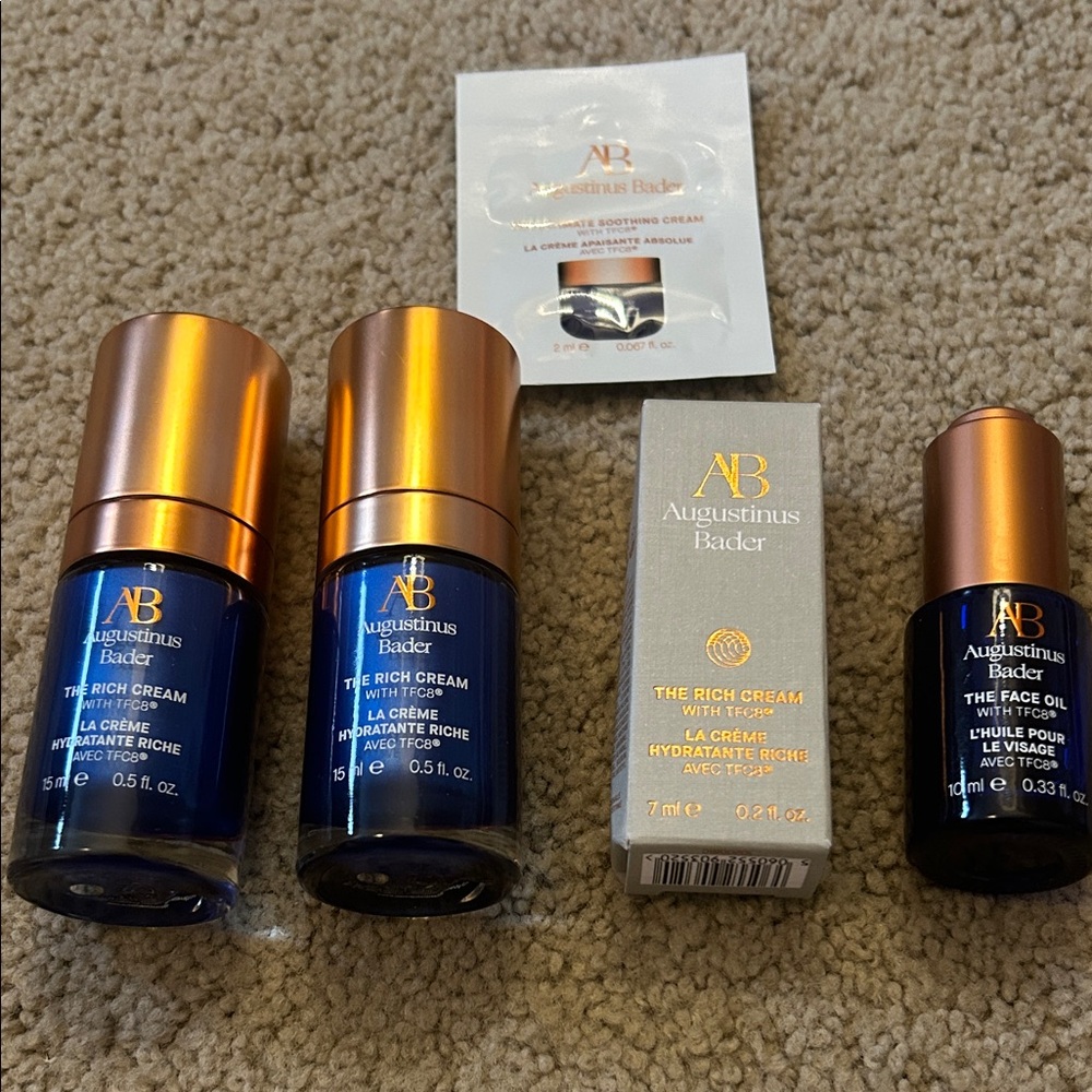 Augustinus Bader Skincare Set - Blue and Gold